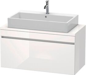 Duravit Konsolenunterschrank DURASTYLE 512x1000x478mm Ei schwarz / basalt matt