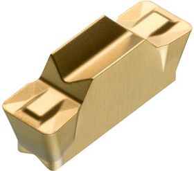 Drehwendeschneidplatte ISO LCMF 051608-M:T8330 Tiefe 3mm PVD beschichtet Gold - VPE: 10