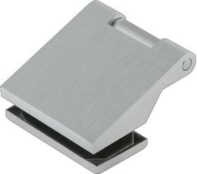 Glastürband OFFICE Classic LM silber elox.80kg f.3-tlg.DORMA-GLAS - VPE: 2