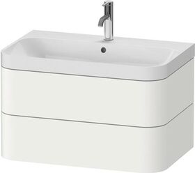 Duravit WTU HAPPY D.2 PLUS 775x490mm m UB e HL weiß seidenmatt