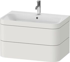 Duravit WTU HAPPY D.2 PLUS 775x490mm m UB e HL No weiß seidenmatt