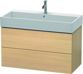 Duravit Waschtischunterbau L-CUBE 544x984x459mm mediterrane eiche