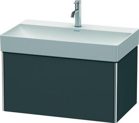 Duravit Waschtischunterbau XSQUARE 397x784x460mm graphit matt