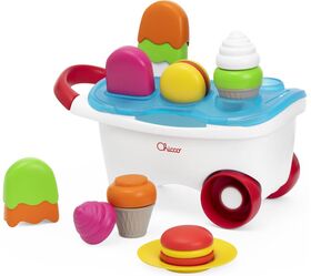 Eiswagen zum Sortieren