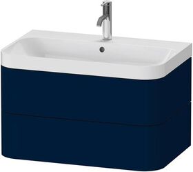 Duravit WTU HAPPY D.2 PLUS 775x490mm m UB e HL nachtblau seidenmatt