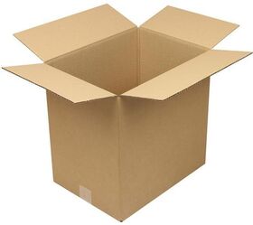 Faltkarton 1-wellig Höhenrillung Maße390x290x390mm Qualität1.20 C braun TRANSPAK - VPE: 25