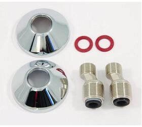 IDS S-Anschluss geräuschgedämpft/verdeckt G 1/2ZollxG 3/ IDEAL STANDARD