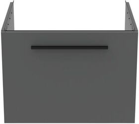 IDS Waschtischunterschrank i.life B 600x505x440mm, 1 Auszug Quarzgrau matt IDEAL STANDARD