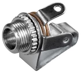Klinkeneinbaubuchse mit Schaltkontakt - 3,5 mm - mono- VPE: 10