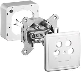 Komplettset: Antennen-Stich-/Enddose- VPE: 1