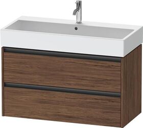 Duravit Waschtischunterbau Ketho.2 984x549x460mm nussbaum dunkel