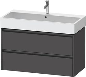 Duravit Waschtischunterbau Ketho.2 984x549x460mm graphit matt
