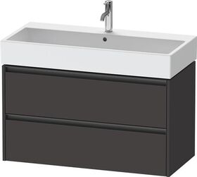 Duravit Waschtischunterbau Ketho.2 984x549x460mm graphit supermatt