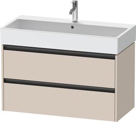 Duravit Waschtischunterbau Ketho.2 984x549x460mm taupe supermatt