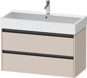 Duravit Waschtischunterbau Ketho.2 984x549x460mm taupe matt