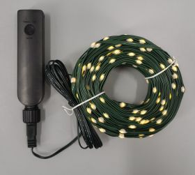 F-H-S  Lichterkette 100L Powerbank gn