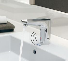 Duravit E-Waschtischarmatur Sensor 1 mit Steckernetzteil chrom