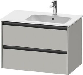Duravit Waschtischunterbau Ketho.2 810x549x480mm betongrau matt