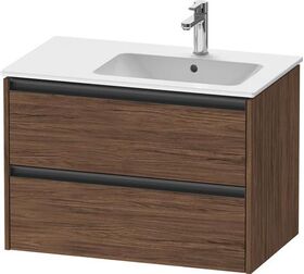 Duravit Waschtischunterbau Ketho.2 810x549x480mm nussbaum dunkel