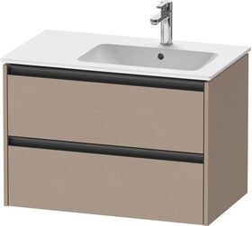Duravit Waschtischunterbau Ketho.2 810x549x480mm leinen