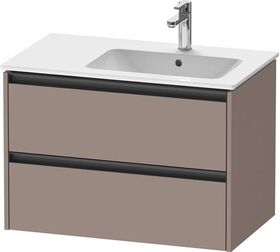 Duravit Waschtischunterbau Ketho.2 810x549x480mm taupe supermatt