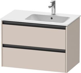 Duravit Waschtischunterbau Ketho.2 810x549x480mm taupe matt