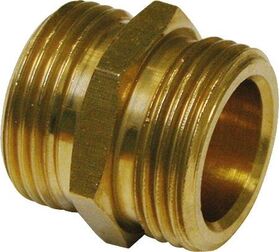 Doppelnippel MS G.0,114kg AG 1.1/4 Zoll TEGUMA