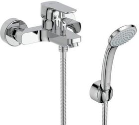 IDS Badearmatur CERAPLAN III AP, mit Brause-Set chrom IDEAL STANDARD