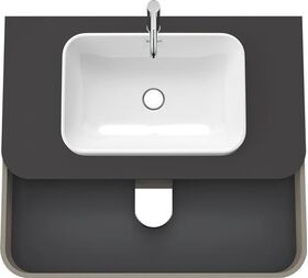 Duravit WTU HAPPY D.2 PLUS 1000x550mm 2 Schubk Steingr sdm o ES