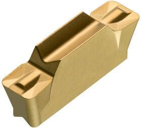 Drehwendeschneidplatte ISO LCMF 041608-M:T8330 Tiefe 3mm PVD beschichtet Gold - VPE: 10