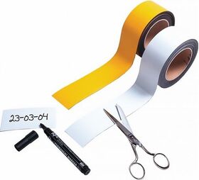 Magnetband Band-B.20mm Band-L.10m gelb EICHNER