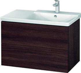Duravit Waschtischunterbau L-CUBE 820x481x555mm kastanie dunkel