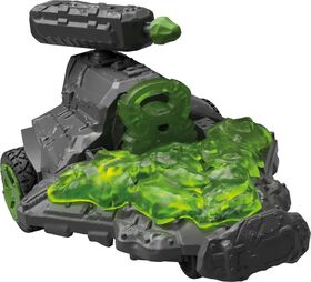 Stein Düsenjet Fahrzeug mit Mini Cretaur