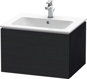 Duravit Waschtischunterbau L-CUBE 620x481x400mm eiche schwarz