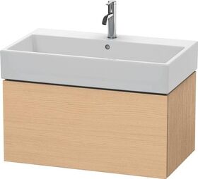 Duravit Waschtischunterbau L-CUBE 394x784x459mm eiche natur