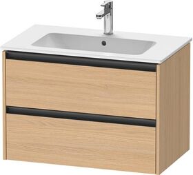Duravit Waschtischunterbau Ketho.2 810x550x480mm eiche natur