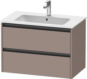 Duravit Waschtischunterbau Ketho.2 810x550x480mm basalt matt