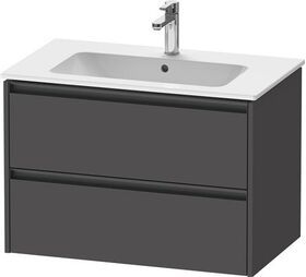 Duravit Waschtischunterbau Ketho.2 810x550x480mm graphit matt