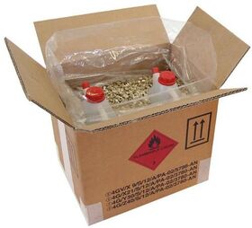 Seitenfaltensack Maße (B+SFxL) 430+310x560mm S.150µ LPDE transparent TRANSPAK - VPE: 50