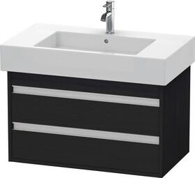 Duravit Waschtischunterbau KETHO 455x800x480mm eiche schwarz