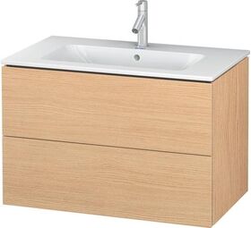 Duravit Waschtischunterbau L-CUBE 820x481x550mm eiche natur