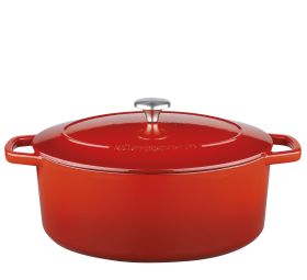 KÜCHENPROFI  Bratentopf Bretagne ov33cm rot