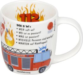 KÖNITZ  Kinderbecher Feuerwehr 230ml - 6 VPE