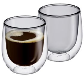 cilio tisch-accessoires  Kaffee-Glas Verona  grau 2SZ
