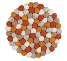 cilio tisch-accessoires  Untersetzer Lana Ambra rund