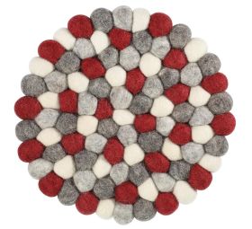 cilio tisch-accessoires  Untersetzer Lana Ardesia rund