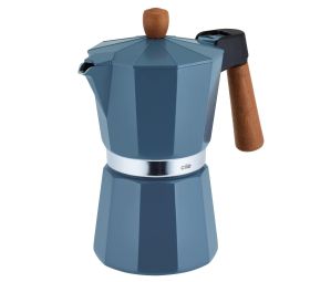 cilio tisch-accessoires  Espressokocher Legno 6T blu