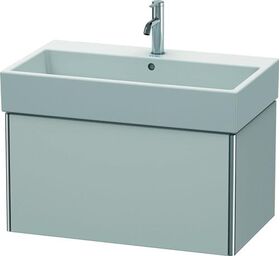 Duravit Waschtischunterbau XSQUARE 397x784x460mm nordic weiß seidenmatt