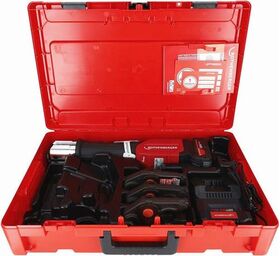Akkupressmaschine ROMAX 4000 Basic Set AMPShare Akku,Ladegerät TH 16,20,26mm 4Ah