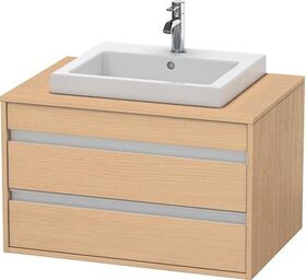 Duravit Waschtischunterbau KETHO 550x800x496mm eiche natur